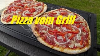 Westmünsterland BBQ 52  Pizza vom Grill PizzasteinTest [upl. by Dahij]