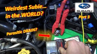 Weirdest Subaru in the WORLD Part 3  Parasitic DRAIN amp Final Repairs [upl. by Campney100]