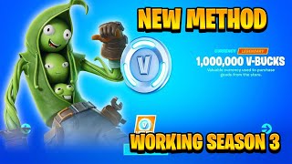 how to FREE VBUCKS GLITCH WORKING Chapter 5 Season 3 FORTNITE [upl. by Severin3]