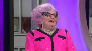 Dame Edna on The One Show  Part One  25th November 2011 [upl. by Eenahpets299]