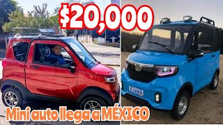 ASÍ ES EL NUEVO AUTO CHINO DE 20 MIL PESOS LLEGA A MÉXICO MINI AUTO MÁS BARATO DEL MUNDO [upl. by Halsted409]