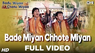 Bade Miyan Chote Miyan  Title Track  Bade To Bade Miyan Chote Miyan Subhanallah [upl. by Napra]