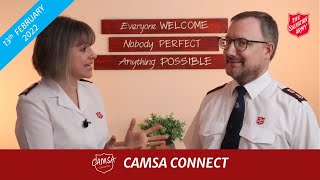 CAMSA Connect Episode 99  Sunday worship with Cambridge Citadel Salvation Army [upl. by Ybrad576]