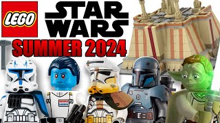 LEGO Star Wars SUMMER 2024 LEAKS Jedi Temple Thrawns Star Destroyer amp Captain Rex [upl. by Ynehteb]