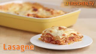 Das Originalrezept für klassische Lasagne [upl. by Amalbena]