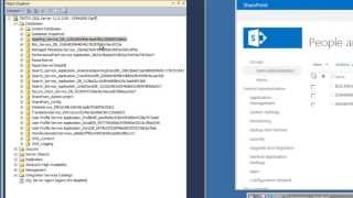 SharePoint 2013 Tutorial  Rename Application Database Prerequisites [upl. by Anihcak]