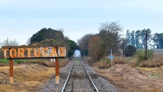 Trenes por la Vía Córdoba VOLANDO por TORTUGAS Junio 2024 [upl. by Rosenquist]