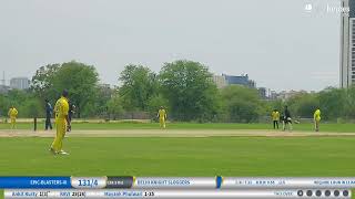 Live Cricket Match  Delhi Knight Sloggers vs EpicBlastersXI  07Jul24 0747 AM 20 overs  Urban [upl. by Jaret]