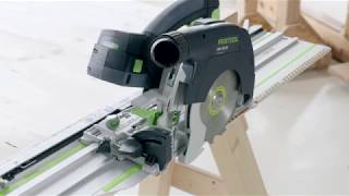 Festool cordless circular saw  HKC 55 [upl. by Errol327]