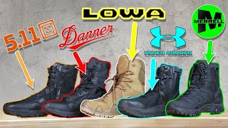 What’s inside Top 5 tactical boots Pt 1 [upl. by Intyrb]