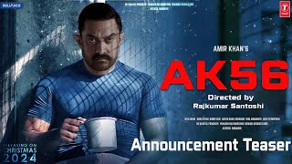 Aamir Khan New Movie AK56  Announcement Teaser  Rajkumar Santoshi  24 Dec 2024 [upl. by Ivan]