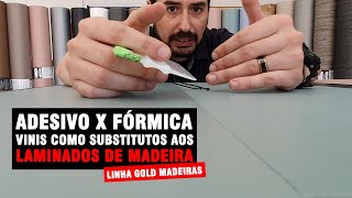 ADESIVO X FÓRMICA  Vinis como Substitutos aos Laminados de Madeira [upl. by Barbuto192]