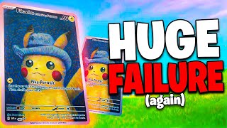 Van Gogh Pikachu Promo Reprint Is Already A Huge FAILURE [upl. by Bumgardner]