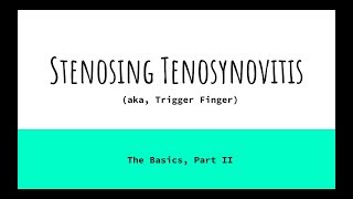 Easy Trigger Finger Stretches [upl. by Zenobia]