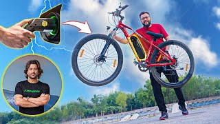 I Bought MS Dhoni Wali Electric Cycle in Real Life [upl. by Abdel]