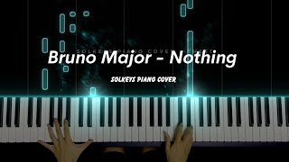 Nothing  Bruno Major theres nothing like doing nothing with you Piano Cover  Sheets [upl. by Niwre]