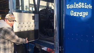 Peterbilt 359 Restoration Ep50 New Interior Start [upl. by Aitetel598]