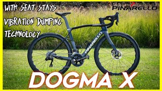 Pinarello launches Dogma x roadbike gets wild xstays and huge tire for fast comfort [upl. by Juana]