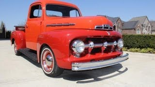 1951 Ford F100 Pickup Classic Muscle Car for Sale in MI Vanguard Motor Sales [upl. by Ahkihs967]