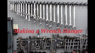 How I made a quick access wrench organizer hanger [upl. by Todd]