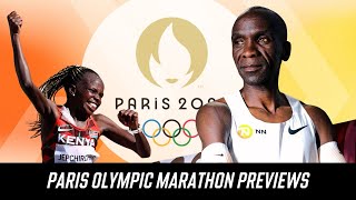 Who Will Win in Paris  Our 2024 Olympic Marathon Previews [upl. by Kassey]