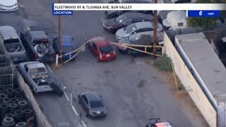 LIVE Highspeed chase involving stolen Prius in LA [upl. by Finnigan]