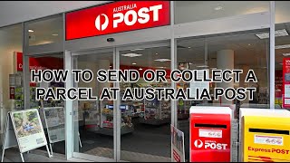 Life in Australia  Post How to Send and Collect a Parcel [upl. by Cristie544]