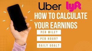 How Do Lyft And Uber Drivers Calculate Their Earnings [upl. by Leira]