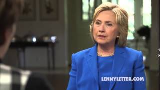 Lena Dunham amp Hillary Clinton talk furniture [upl. by Noivart]