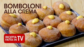 Come preparare i deliziosi BOMBOLONI ALLA CREMA di Benedetta Rossi  Fatto in Casa per Voi [upl. by Leodora350]