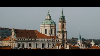 7Artisans 24mm F14  Prague 4K video test  Panasonic GH6 [upl. by Anaul]