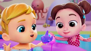 Lets Take a Bath Fun Bath Time Song  More Nursery Rhymes amp Baby Songs [upl. by Ardnuahc]