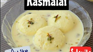 Rasmalai recipe  homemade rasmalai easy and yummy recipe [upl. by Aroved540]