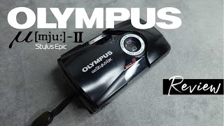 OLYMPUS MJU II  REVIEW  FOTOS  OPINION [upl. by Nrehtac]