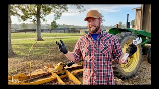 How to Fix a Leaking Gearbox Seal on your Rotary Bush Hog Brush Cutter Mower Fast Easy amp Cheap [upl. by Shaya]