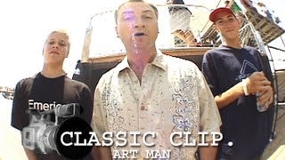 Art Man From E Entertainment Youre Watching 411 Skateboard Video Magazine [upl. by Enomar640]