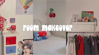 mini room makeover  colorful kpop pinterest inspired [upl. by Armahs]