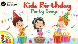 Kids Birthday Party Songs by The Zoogies [upl. by Jollenta]