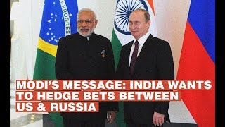 Modi govts message behind Putins visit India wants to hedge bets between US amp Russia [upl. by Esiuqcaj]