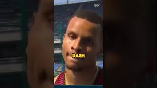 Andre De Grasse the best sprinter 200 meters in Olympic Paris 2024 [upl. by Eadwina]