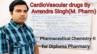 Cardiovascular Drugs By Avrendra Singh [upl. by Cappella100]