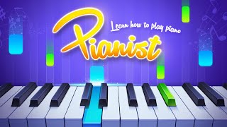 The best piano app for Android  Pianist HD Finger Tap Piano Tutorial [upl. by Nelyag106]