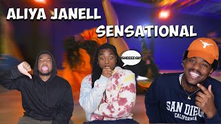 Sensational Aliyah Janell Reaction reactmas [upl. by Ylliw]