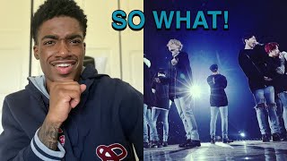 FIRST TIME REACTING BTS ‘SO WHAT’ LIVE  LIT REACTION [upl. by Arlena]