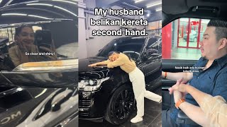 Atikah Suhaime Happy Suami Belikan Kereta Baru Second  Hand😍 [upl. by Stewart]