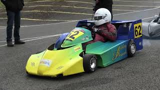 Cadwell Park British Superkart Club Qualifying 2742024 No2 [upl. by Airpal]