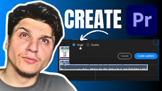 Adobe Premiere Pro 2024 Create CaptionsSubtitles Fast in Premiere Pro 2024 [upl. by Gnahc]