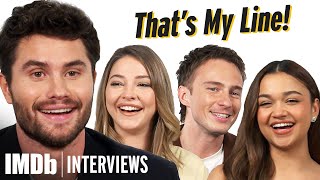 ‘Outer Banks’ Cast Answers Fan Mail  InStyle [upl. by Baumbaugh117]