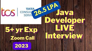 Java developer lead interview LIVE [upl. by Idroj316]