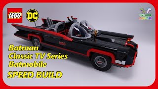 Lego DC  76328  Batman  The Classic TV Series Batmobile  Lego Speed Build [upl. by Inalawi31]